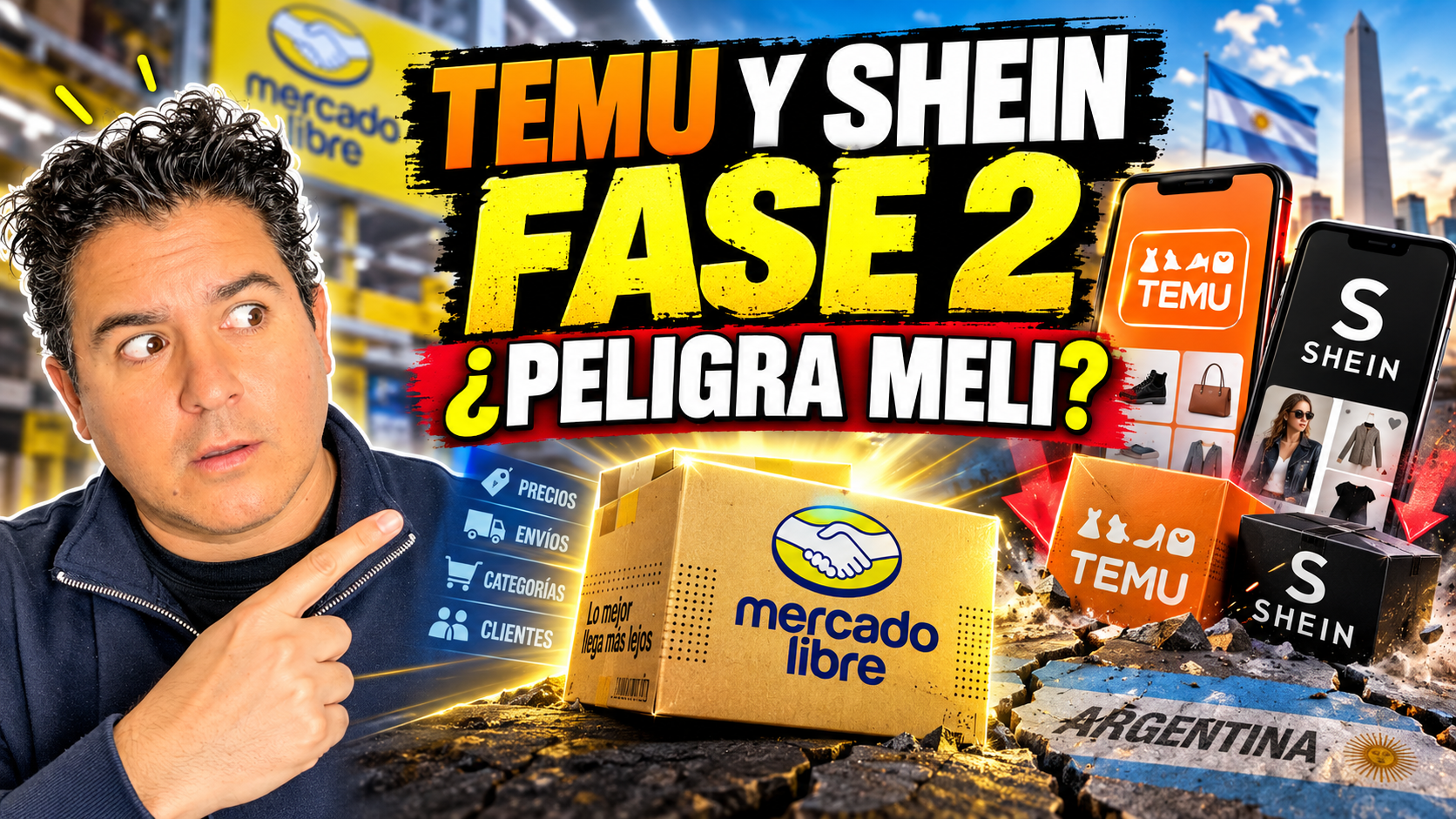 Temu y Shein avanzan en Argentina y Mercado Libre se prepara para competir