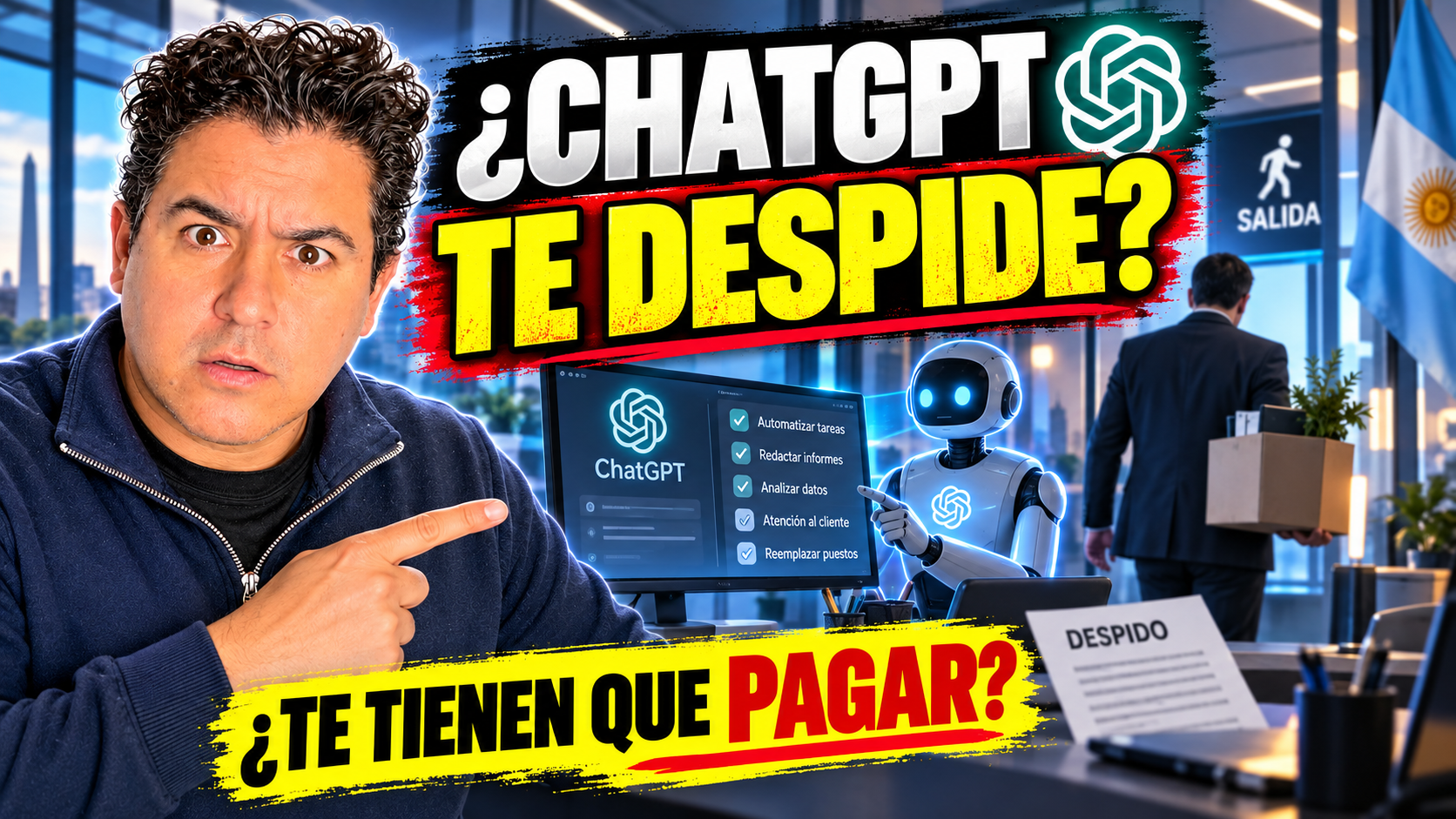 ChatGPT y despidos por inteligencia artificial en Argentina ChatGPT y despidos por inteligencia artificial en Argentina: qué indemnización corresponde