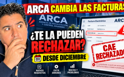 ARCA endurece la factura electrónica: desde diciembre un dato mal cargado puede dejarte sin CAE