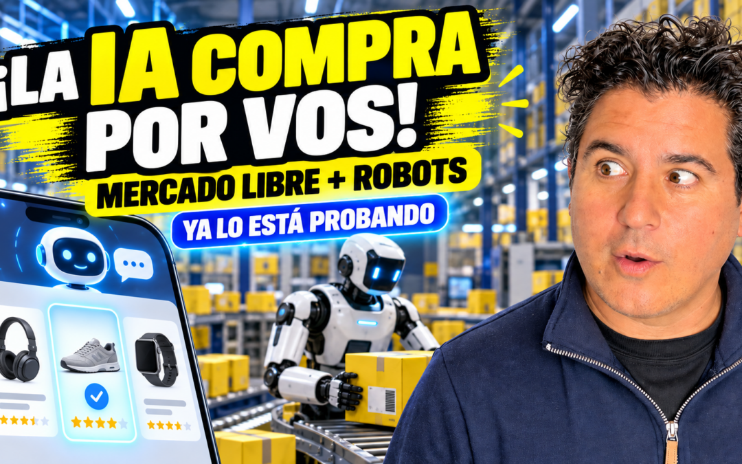 Mercado Libre ya prueba agentes de IA que compran por vos: qué harán y dónde usará robots