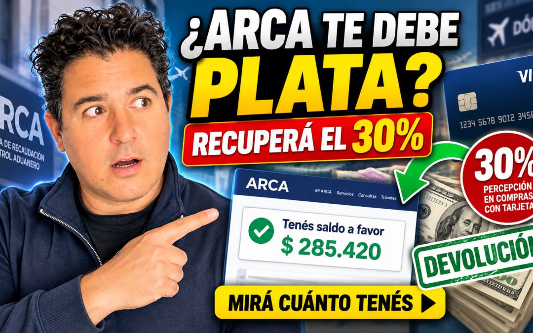 ARCA todavía debe $1.596 millones por percepciones: cómo reclamar el 30% del dólar tarjeta