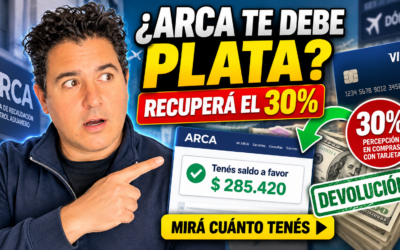 ARCA todavía debe $1.596 millones por percepciones: cómo reclamar el 30% del dólar tarjeta