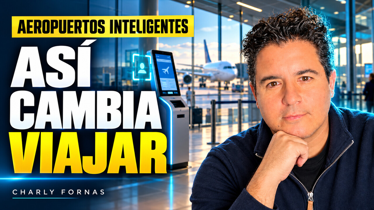 Aeropuertos inteligentes: cómo la tecnología empieza a cambiar tu viaje