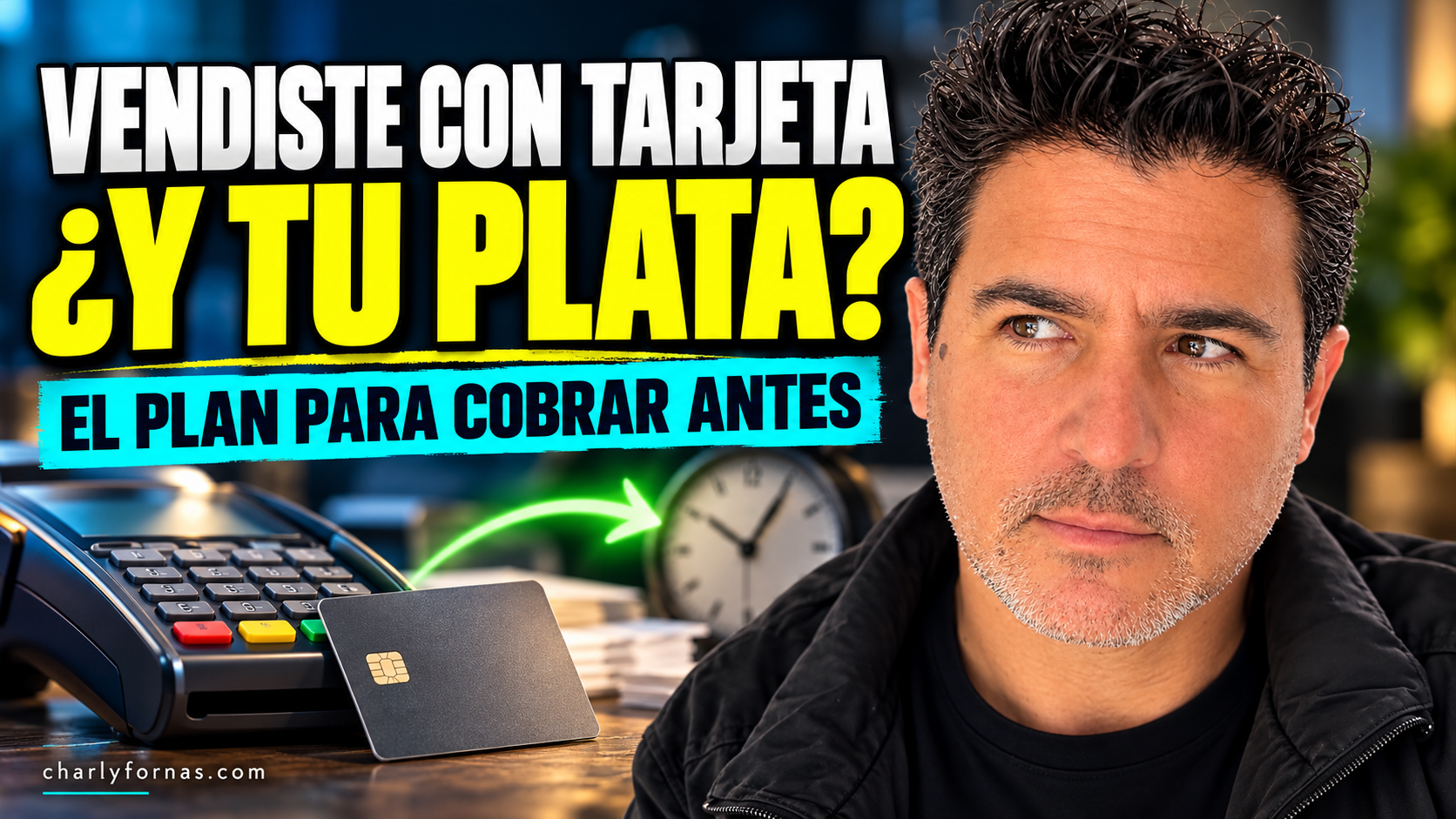 Charly Fornas explica el plan de cupones de tarjetas para que los comercios puedan adelantar cobros